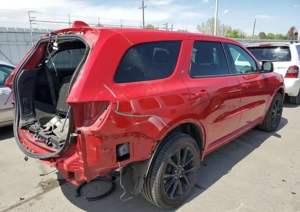 Dodge Durango cena 127900 przebieg: 94000, rok produkcji 2017 z Hrubieszów małe 781